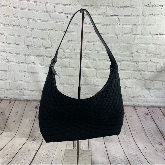 Bally Quilted Black Logo Shoulder Bag - Picture 5 of 9